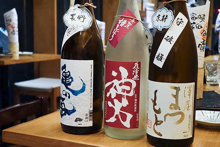 三軒茶屋の日本酒が豊富な居酒屋